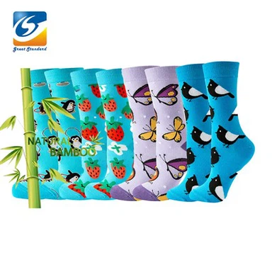 Bambu Novelty Strumpor